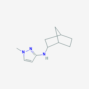 N-{bicyclo[2.2.1]heptan-2-yl}-1-methyl-1H-pyrazol-3-amine