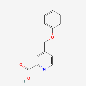 4-(Phenoxymethyl)pyridine-2-carboxylic acid