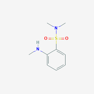 N,N-dimethyl-2-(methylamino)benzene-1-sulfonamide