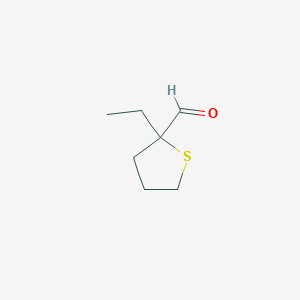 2-Ethylthiolane-2-carbaldehyde