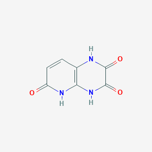 molecular formula C7H5N3O3 B132747 Pyrido[2,3-b]pyrazine-2,3,6-triol CAS No. 144435-08-5
