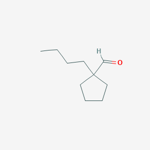 1-Butylcyclopentane-1-carbaldehyde