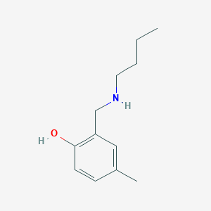 2-[(Butylamino)methyl]-4-methylphenol