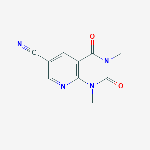 1,3-Dimethyl-2,4-dioxo-1H,2H,3H,4H-pyrido[2,3-d]pyrimidine-6-carbonitrile