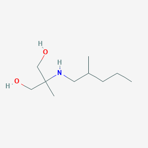 2-Methyl-2-[(2-methylpentyl)amino]propane-1,3-diol