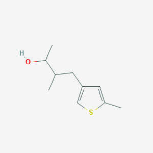 3-Methyl-4-(5-methylthiophen-3-yl)butan-2-ol