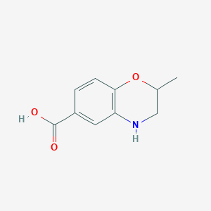 2-methyl-3,4-dihydro-2H-1,4-benzoxazine-6-carboxylic acid