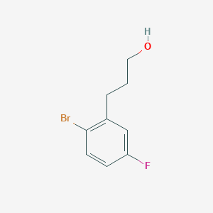 3-(2-Bromo-5-fluorophenyl)propan-1-OL