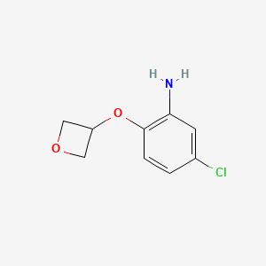 5-Chloro-2-(oxetan-3-yloxy)aniline