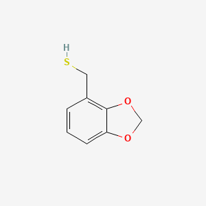 molecular formula C8H8O2S B13275201 (2H-1,3-Benzodioxol-4-yl)methanethiol 