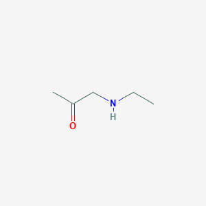 molecular formula C5H11NO B13275262 1-(Ethylamino)propan-2-one 