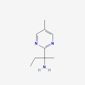 2-(5-Methylpyrimidin-2-yl)butan-2-amine