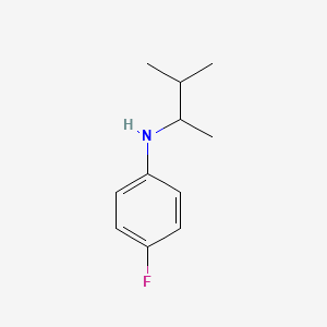 4-fluoro-N-(3-methylbutan-2-yl)aniline