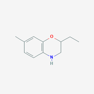 2-ethyl-7-methyl-3,4-dihydro-2H-1,4-benzoxazine