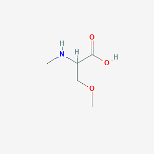 3-Methoxy-2-(methylamino)propanoic acid