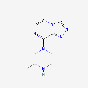 3-Methyl-1-{[1,2,4]triazolo[4,3-a]pyrazin-8-yl}piperazine