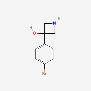 3-(4-Bromophenyl)azetidin-3-ol