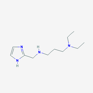 [3-(Diethylamino)propyl](1H-imidazol-2-ylmethyl)amine