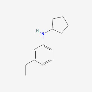 N-cyclopentyl-3-ethylaniline