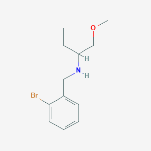 [(2-Bromophenyl)methyl](1-methoxybutan-2-yl)amine