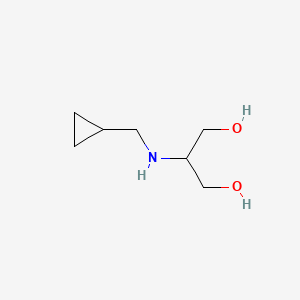 2-[(Cyclopropylmethyl)amino]propane-1,3-diol