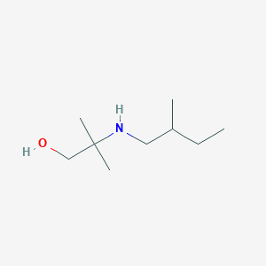 2-Methyl-2-[(2-methylbutyl)amino]propan-1-ol