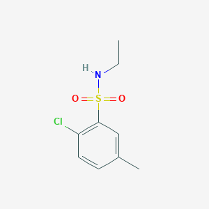 2-Chloro-N-ethyl-5-methylbenzene-1-sulfonamide