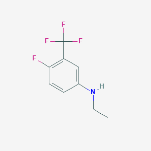 N-ethyl-4-fluoro-3-(trifluoromethyl)aniline