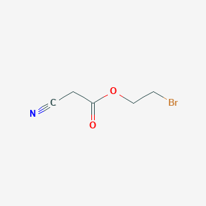 molecular formula C5H6BrNO2 B13275859 2-Bromoethyl 2-cyanoacetate 