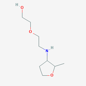 2-{2-[(2-Methyloxolan-3-yl)amino]ethoxy}ethan-1-ol