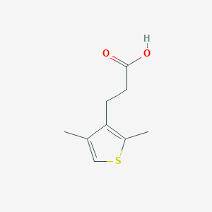 3-(2,4-Dimethylthiophen-3-yl)propanoic acid