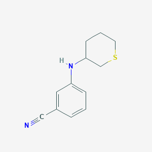 3-[(Thian-3-yl)amino]benzonitrile