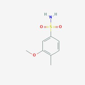 3-Methoxy-4-methylbenzene-1-sulfonamide