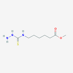 Methyl 6-[(hydrazinocarbonothioyl)amino]hexanoate