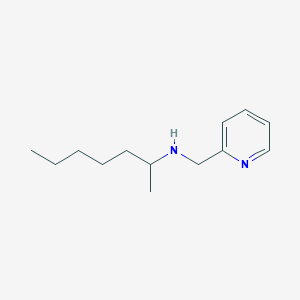 (Heptan-2-yl)[(pyridin-2-yl)methyl]amine