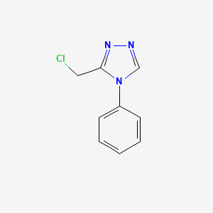 3-(chloromethyl)-4-phenyl-4H-1,2,4-triazole