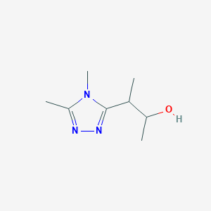 3-(Dimethyl-4H-1,2,4-triazol-3-yl)butan-2-ol