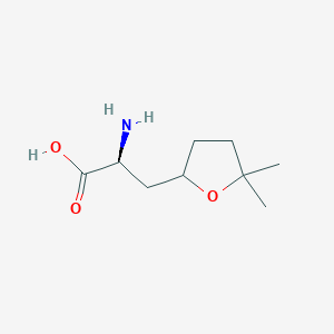 (2S)-2-Amino-3-(5,5-dimethyloxolan-2-yl)propanoic acid