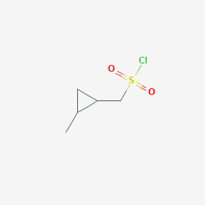 (2-Methylcyclopropyl)methanesulfonyl chloride