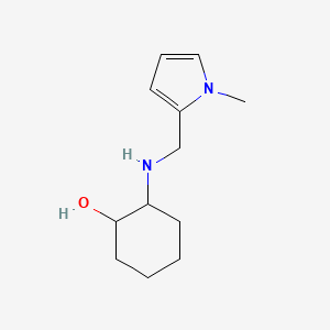 2-{[(1-methyl-1H-pyrrol-2-yl)methyl]amino}cyclohexan-1-ol