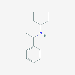 (Pentan-3-yl)(1-phenylethyl)amine