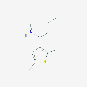 1-(2,5-Dimethylthiophen-3-yl)butan-1-amine