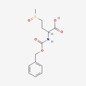 2-{[(Benzyloxy)carbonyl]amino}-4-methanesulfinylbutanoic acid