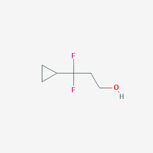 3-Cyclopropyl-3,3-difluoropropan-1-ol