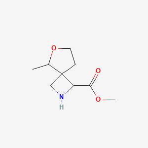 Methyl 5-methyl-6-oxa-2-azaspiro[3.4]octane-1-carboxylate