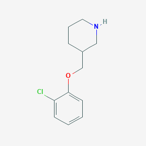 3-(2-Chlorophenoxymethyl)piperidine