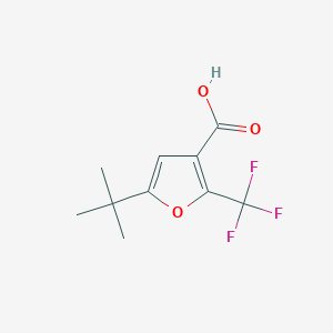 5-tert-Butyl-2-(trifluoromethyl)furan-3-carboxylic acid