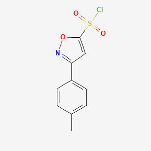 3-(4-Methylphenyl)-1,2-oxazole-5-sulfonyl chloride