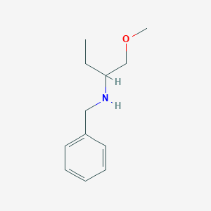 molecular formula C12H19NO B13276679 Benzyl(1-methoxybutan-2-yl)amine 