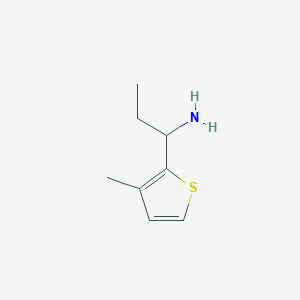 1-(3-Methylthiophen-2-yl)propan-1-amine